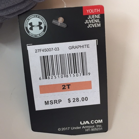 Brand New With Tag Graphite Under Armour Pant - Picture 7 of 8